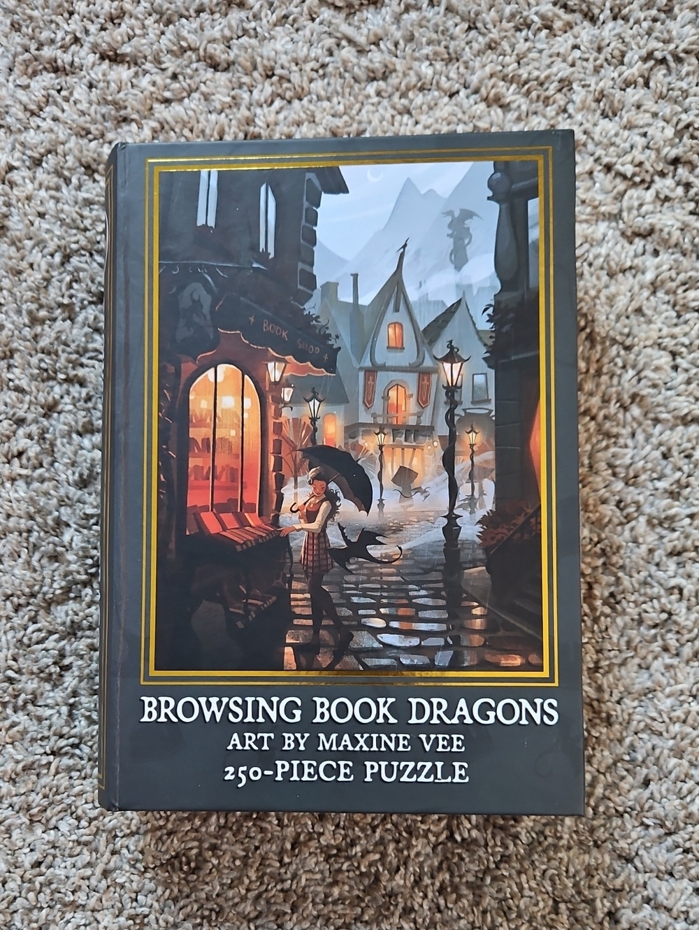 Browsing Book Dragons 250-Piece Puzzle